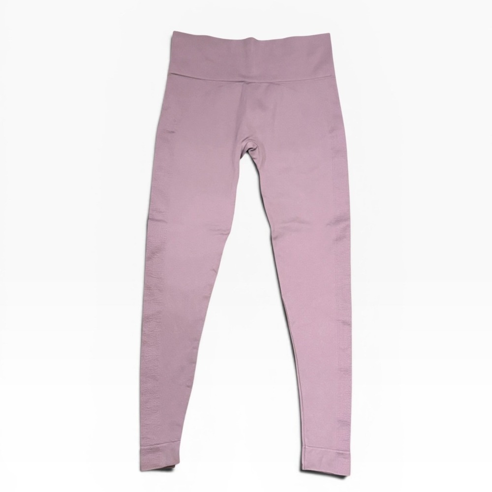 Set Active Sculptflex High Rise Seamless Scrunch Leggings Lavender Purple Medium
